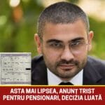 Asta le mai lipsea pensionarilor. Anunț major de la Ministerul Muncii, decizie de ultimă oră
