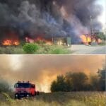 Incendiile de vegetație fac ravagii în două județe din România: flăcările s-au extins la o fabrică. A fost emis un mesaj RO-Alert. Update