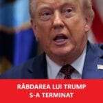 Răbdarea lui Trump s-a terminat. Anunț de ultimă oră. A luat cea mai dură decizie. Este fără precedent