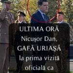 VIDEO Nicușor Dan, gafă de protocol la Timișoara. Gestul făcut de președinte