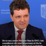 De ce nu a mers Nicușor Dan la ONU: Am considerat că e mai important să fiu în țară/ M-am uitat pe niște legi/ Activitate de președinte