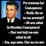 BANC | Bulă și Ceaușescu