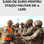 3.000 de euro pentru stagiu militar de 4 luni. Armata caută să transforme în soldaţi 10.000 de voluntary