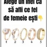 Alege un inel și descoperă ce spune despre tine ca femeie – răspunsurile te vor surprinde!