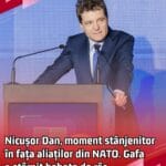 Delia Dinu l-a salvat pe Nicușor Dan de la o greșeală stânjenitoare. Președintele s-a încurcat la deschiderea NATO-Industry Forum