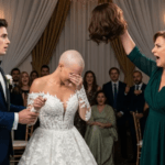 În ziua nunții mele, soacra s-a apropiat și mi-a smuls peruca în fața tuturor invitaților – ce s-a întâmplat apoi i-a lăsat pe toți fără cuvinte