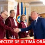 Ședința CCR privind pensiile magistraților, amânată a treia oară, pentru 16 ianuarie. Motivul invocat: "Doar eu aveam concediu, l-am anulat azi"