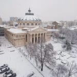Vine iarna în România! Meteorologii Accuweather spun când va ninge prima dată în București