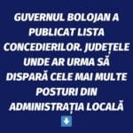Reforma administrației locale: peste 13.000 de posturi vor fi desființate. Anunțul premierului Ilie Bolojan