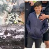 Durere fără margini la priveghiul lui Mario. Mama adolescentului ucis în Timiș, copleșită de suferință