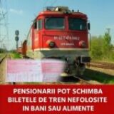 Biletele gratuite și reducerile CFR pentru pensionari vor fi menținute. Anunțul Ministerului Transporturilor