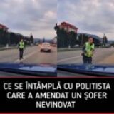 Polițistă din Târgu Ocna, cercetată după ce a amendat un șofer care susține că a trecut pe verde. Imaginile din trafic au devenit virale