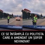 Polițistă din Târgu Ocna, cercetată după ce a amendat un șofer care susține că a trecut pe verde. Imaginile din trafic au devenit virale