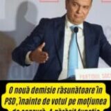 Demisie anunțată după un eveniment oficial