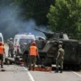Accident grav cu transportoare blindate Piranha 5. 11 militari români au fost răniți pe DN 1C, în Sălaj