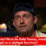 Gabi Tamaș a câștigat Survivor 2026. Primele declarații după finala de la Antena 1