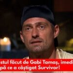Gabi Tamaș a câștigat Survivor 2026. Primele declarații după finala de la Antena 1