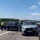 Accident în lanț pe Autostrada A3. Șapte mașini au fost implicate, iar traficul spre București a fost blocat