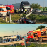 O persoană a murit într-un accident grav pe A2. Traficul spre mare, dat peste cap