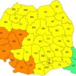 Cod galben și portocaliu de caniculă în România. ANM anunță temperaturi de până la 39 de grade