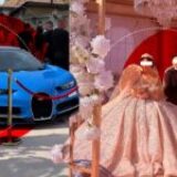 Cine sunt mirii din Timișoara care au primit un Bugatti Chiron cadou de nuntă. Petrecere cu lux și opulență