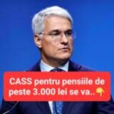 Dragoș Pîslaru, anunț despre CASS-ul pentru pensiile de peste 3.000 de lei. „Finanțele vor face analiza”