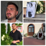 Gemenii Graur, la capela unde se află sicriul Mădălinei Apostol. Mesajul transmis după moartea iubitei lui Nick Rădoi
