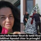 Mădălina Apostol, condusă pe ultimul drum. Fiul ei a izbucnit în lacrimi la priveghi