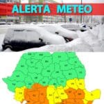 Val de aer polar în România! Temperaturile scad cu până la 15 grade. Unde ar putea să ningă