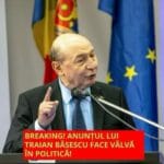 Traian Băsescu, reacție după valul de critici la adresa lui Siegfried Mureșan. Fostul președinte, mesaj ironic: „Ne-a ajuns!”